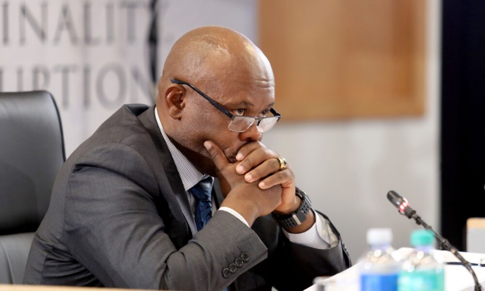 Shadrack Sibiya testimony, Madlanga Commission hearing, SAPS internal conflict, Nhlanhla Mkhwanazi press briefing, Senzo Mchunu police meeting, Justice Mbuyiseli Madlanga inquiry, SAPS leadership factions South Africa, Centurion home raid SAPS, Joburg ETC