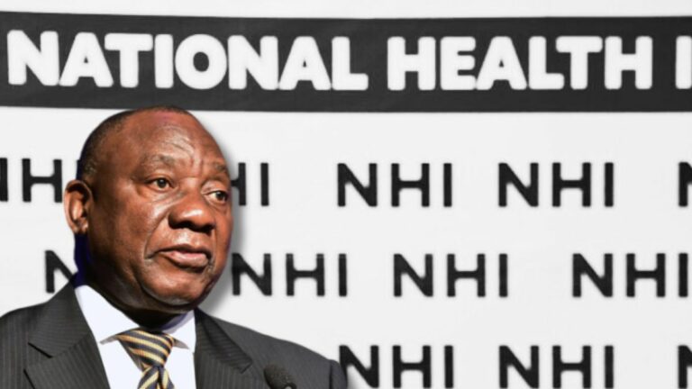 NHI South Africa, National Health Insurance Act 2024, Cyril Ramaphosa signing NHI bill, Constitutional Court South Africa building, Aaron Motsoaledi Health Minister, Enoch Godongwana Parliament debate, South Africa healthcare reform, private medical aid concerns SA, Joburg ETC