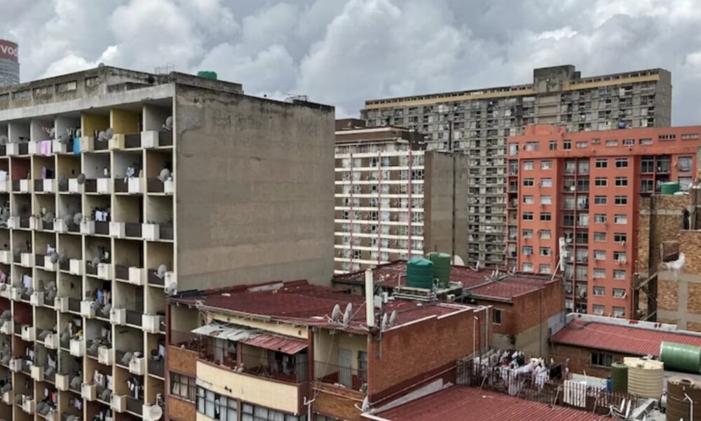 Johannesburg hijacked buildings, Dada Morero mayor Johannesburg, Hillbrow Clarendon Heights eviction, Yeoville Rocky Street cleanup, Johannesburg CBD Claim Street renewal, Usindiso building fire commission findings, Gauteng High Court Johannesburg eviction order, inner city regeneration Johannesburg, Joburg ETC