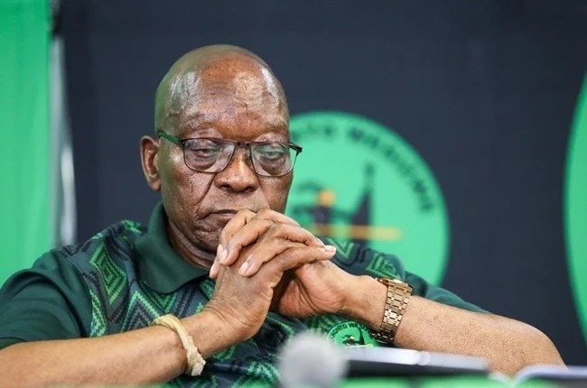 Mmabatho Mokoena-Zondi MK Party chief whip, Jacob Zuma MK Party president, National Council of Provinces chamber South Africa, MK Party parliamentary benches, South African Parliament Cape Town interior, MK Party leadership 2026, Joburg ETC