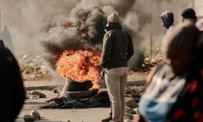 Tembisa electricity protest, burning tyres Tembisa roads, Brian Mazibuko Drive roadblock, EMPD protest response, City of Ekurhuleni disconnections, indigent policy Ekurhuleni, Gauteng service delivery unrest, Joburg ETC