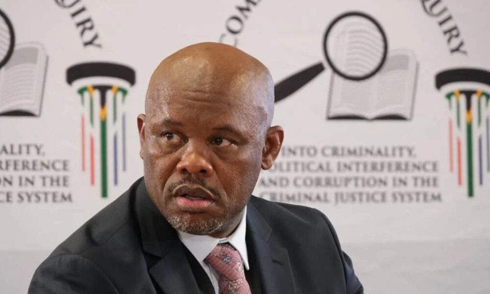 Shadrack Sibiya testimony Madlanga Commission, Vusimuzi Cat Matlala SAPS hearing, KwaZulu-Natal Political Killings Task Team investigation, stalled political killings case files South Africa, SAPS deputy commissioner inquiry, Katiso KT Molefe tender fraud probe, Joburg ETC