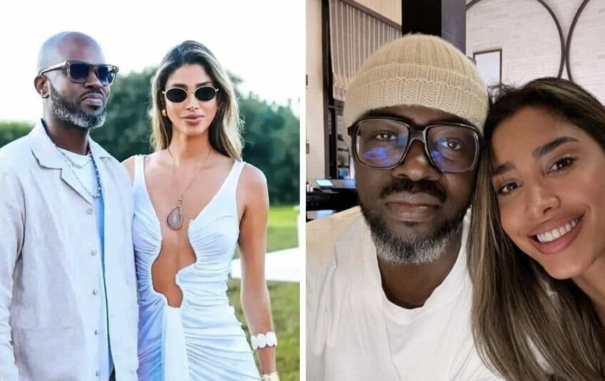 Black Coffee girlfriend Victoria Gonzalez, Black Coffee 50th birthday celebration, South African DJ global star, celebrity couple South Africa, luxury travel couple lifestyle, Black Coffee relationship story, international DJ South Africa, Victoria Gonzalez interview moment, African music global success, Joburg ETC