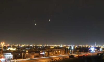 Middle East war latest map, Israeli troops in southern Lebanon, Beirut southern suburbs evacuation warning, US embassy Riyadh drone attack, Duqm port Oman fuel tank fire, Saudi air defence intercepting drones, Gulf ballistic missile interceptions, Lebanon Hezbollah conflict zone, Joburg ETC