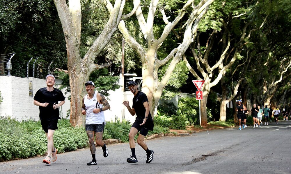 Johannesburg running clubs, Run Zone Northcliff runners, Zoo Lake running club Rockies, Sunday Shuffle Joburg run group, Burnt Run Club coffee run, Rosebank runners Benchwarmers, Braamfontein running group morning run, Parkrun Delta Park Johannesburg, women running club Joburg The Pack, Randburg Harriers time trial, Pirates running club Greenside, Joburg marathon training group, social running Johannesburg sunrise, fitness community Gauteng runners, Joburg ETC