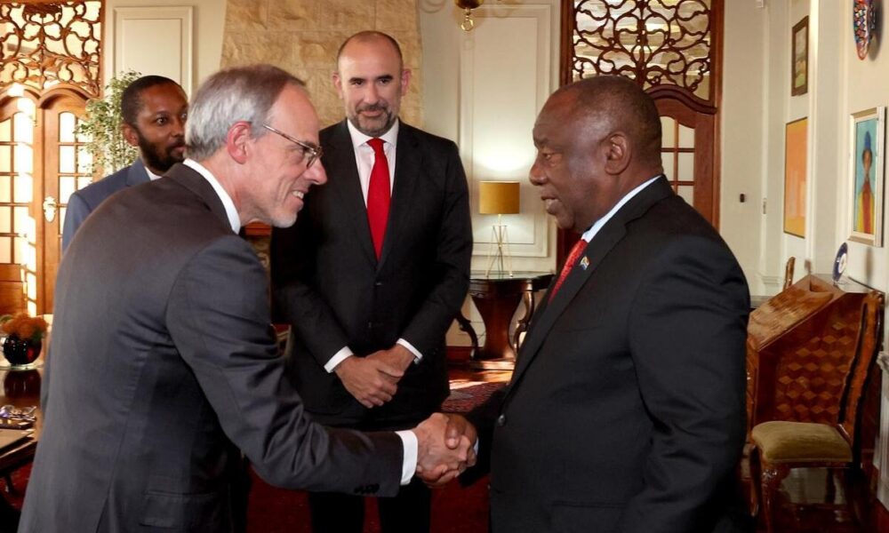 Ramaphosa meets Amazon South Africa executives to drive investment and jobs