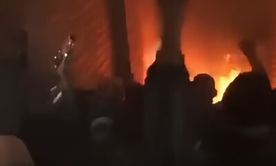 furniture burning