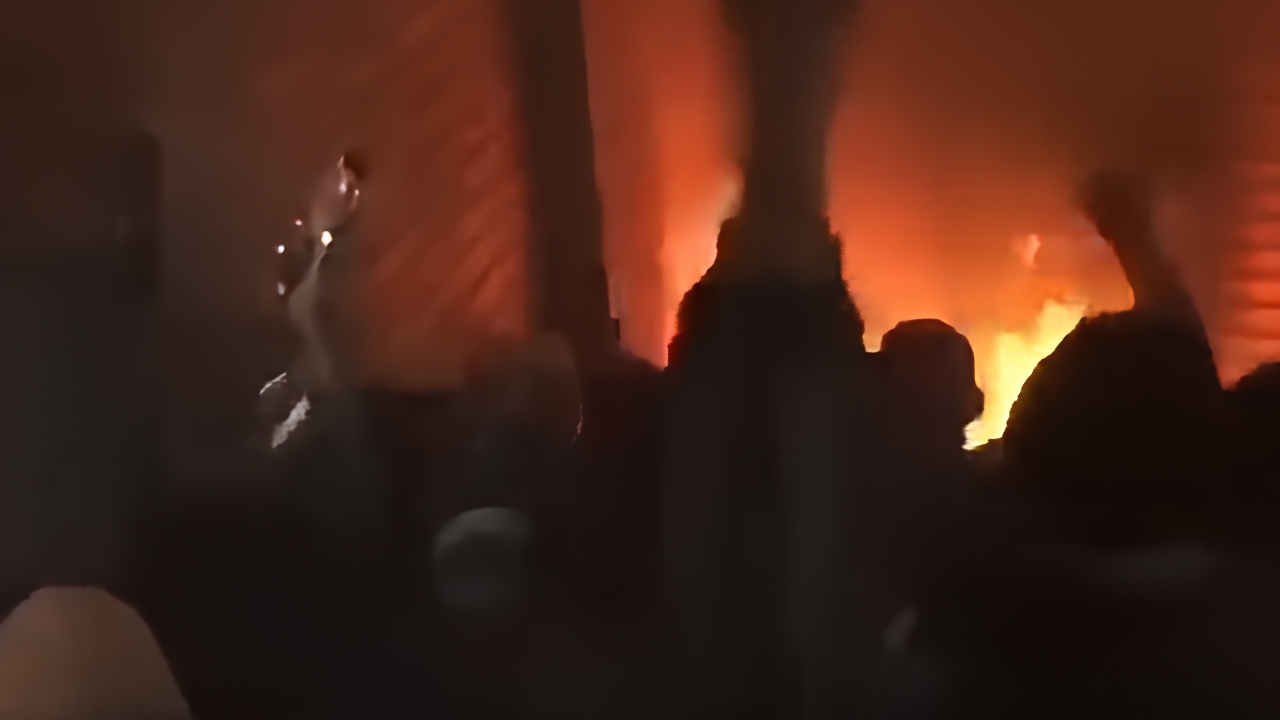 furniture burning