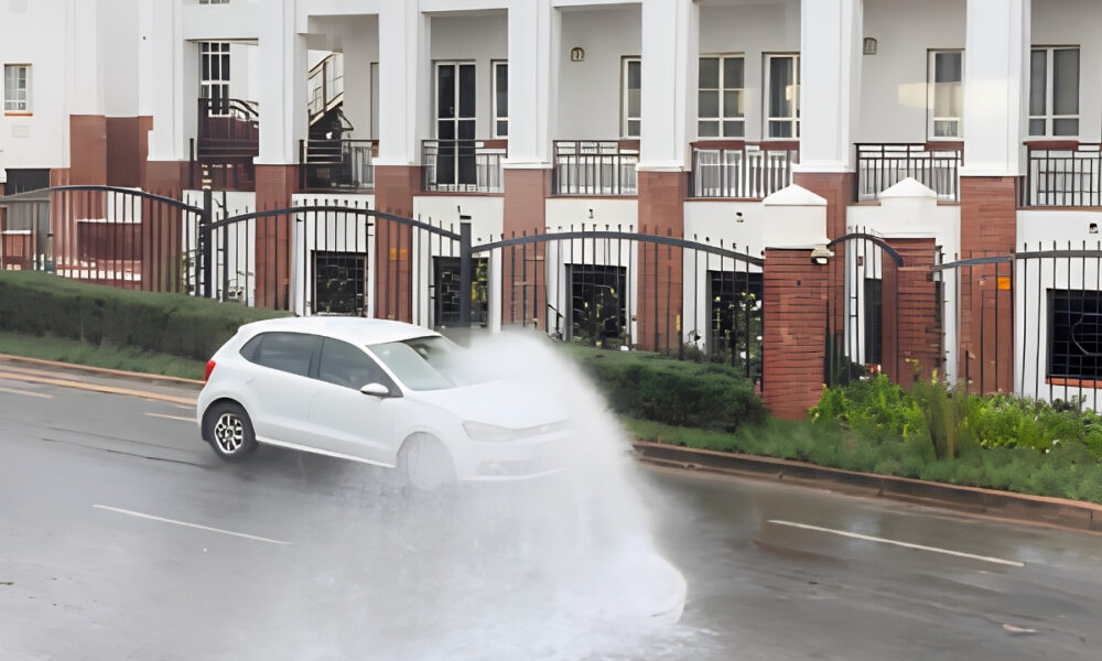 pipe burst