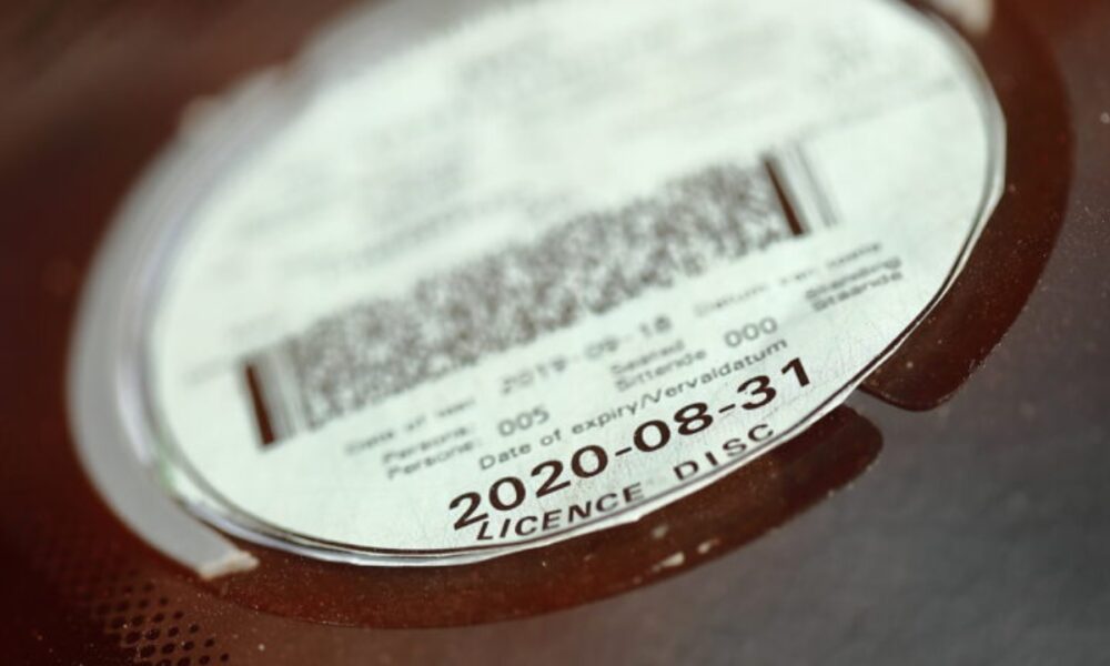 licence disk tax